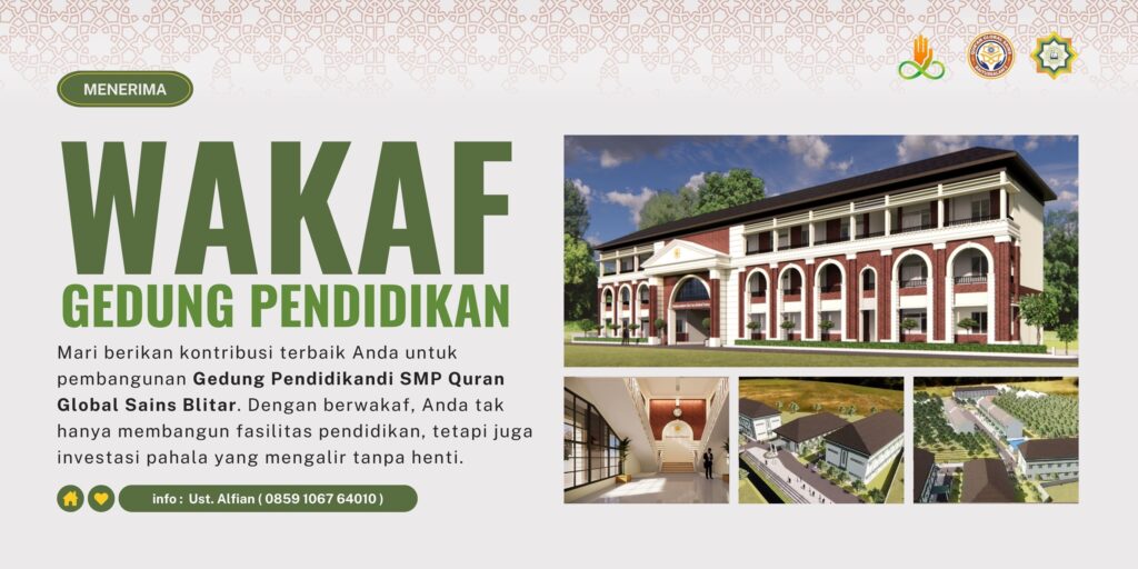 wakaf gedung pendidikan baitussalam 3
